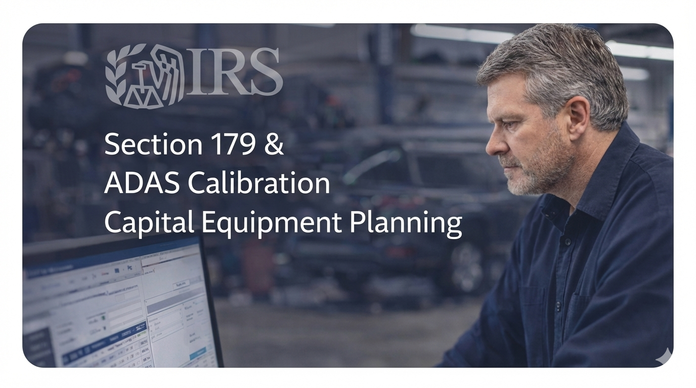 IRS Section 179 Tax Savings for Capital Planning